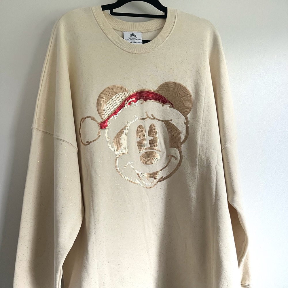 NWT Santa Mickey Spirit Jersey Merry Christmas XXL